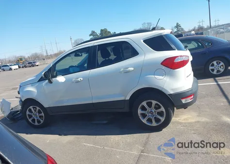 2020 Ford Ecosport Se z USA, uszkodzony, nr VIN MAJ6S3GL7LC344858